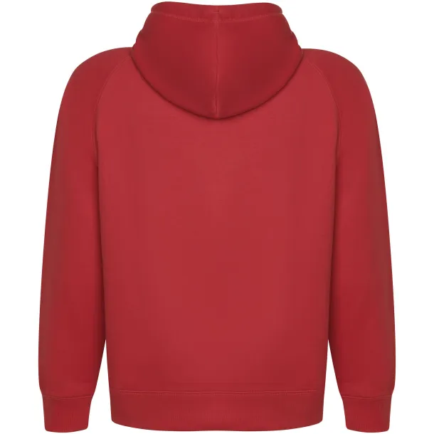 Vinson unisex hoodie od organskog pamuka, 300 g/m² - Roly Crvena