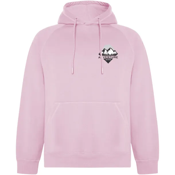 Vinson unisex hoodie od organskog pamuka - Roly Svijetlo ružičasta