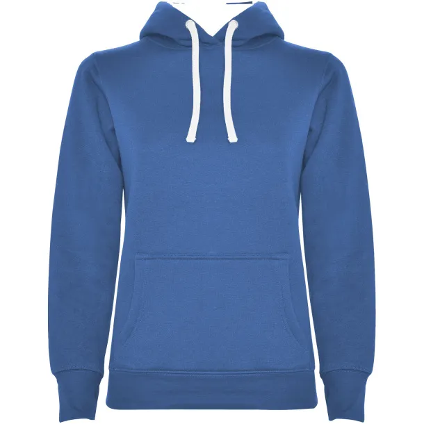 Urban ženski hoodie, 280 g/m² - Roly Kraljevski plava Bijela