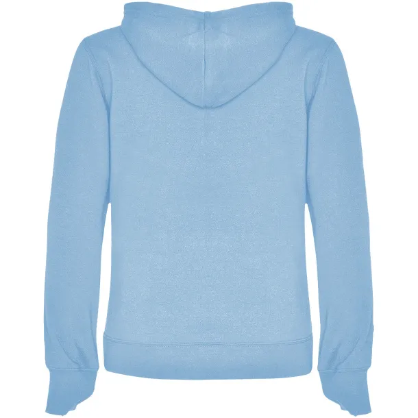 Urban ženski hoodie, 280 g/m² - Roly Sky blue Bijela