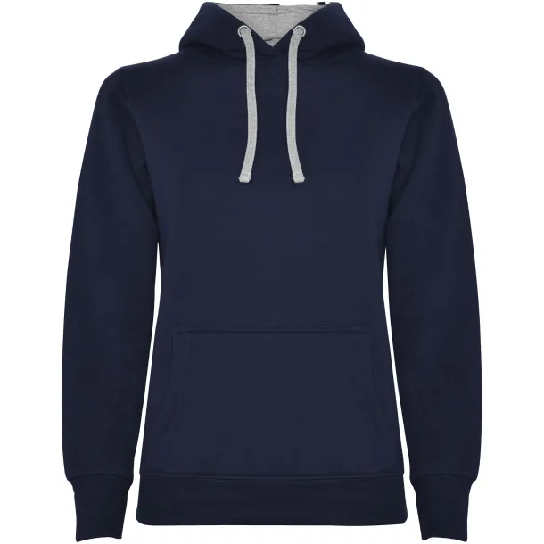 Urban ženski hoodie, 280 g/m² - Roly Mornarski plava Marl Grey