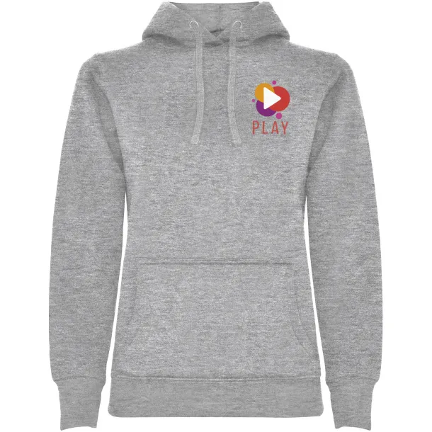 Urban ženski hoodie, 280 g/m² - Roly Marl Grey