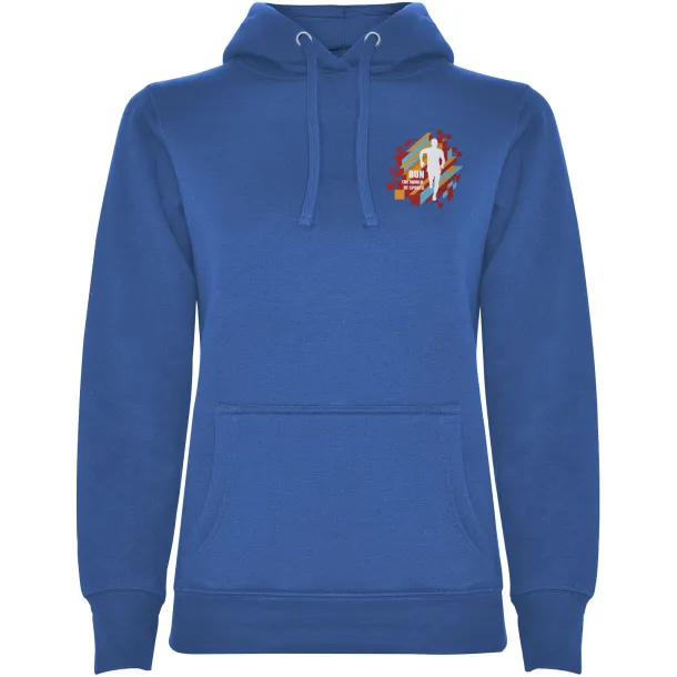 Urban ženski hoodie, 280 g/m² - Roly Kraljevski plava