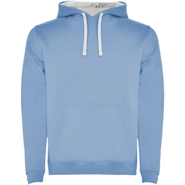 Urban muški hoodie, 280 g/m² - Roly Sky blue Bijela