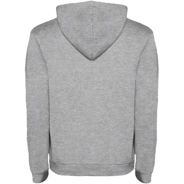 Urban men's hoodie - Roly Marl Grey Crna