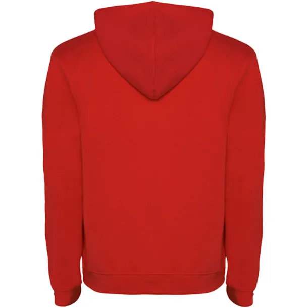 Urban muški hoodie, 280 g/m² - Roly Crvena Crna