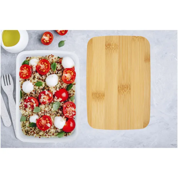 Mangi 500 ml lunch box - Seasons White