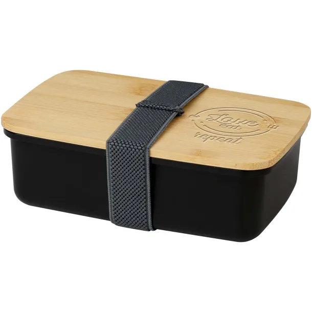 Mangi 500 ml lunch box - Seasons Solid black