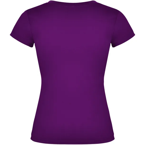 Victoria short sleeve women's v-neck t-shirt - Roly Purple