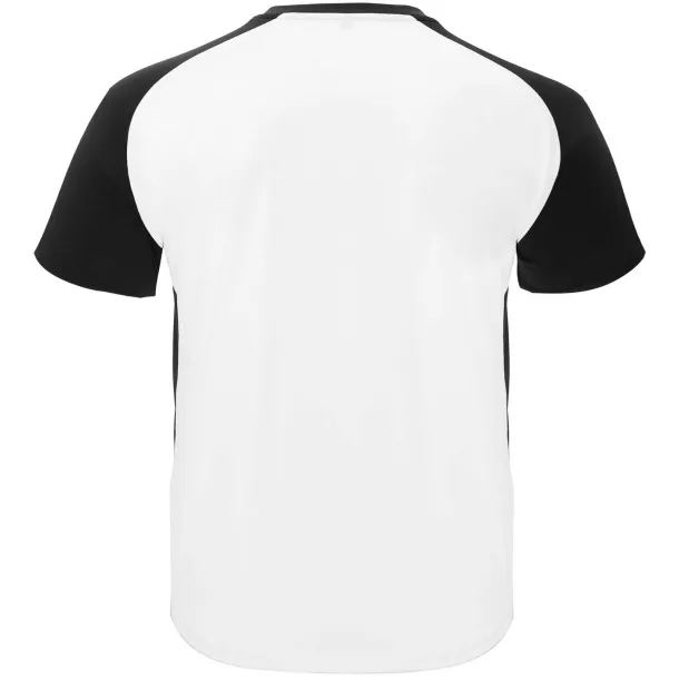 Bugatti short sleeve kids sports t-shirt - Roly White Crna
