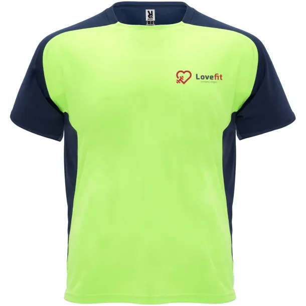 Bugatti dječja sportska kratka majica - Roly Fluor Green Navy Blue