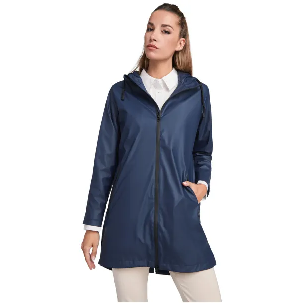 Sitka women's raincoat - Roly Mornarski plava