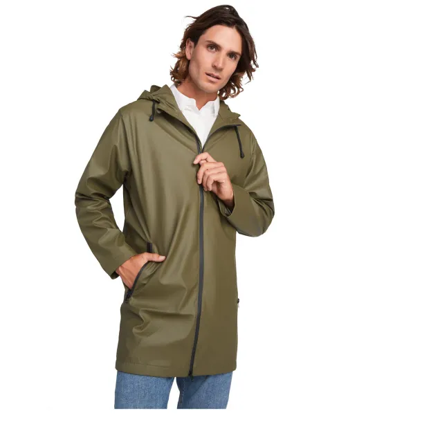 Sitka men's raincoat - Roly Crna
