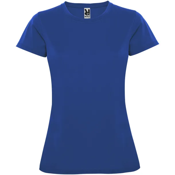 Montecarlo short sleeve women's sports t-shirt - Roly Royal blue