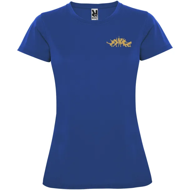 Montecarlo short sleeve women's sports t-shirt - Roly Royal blue
