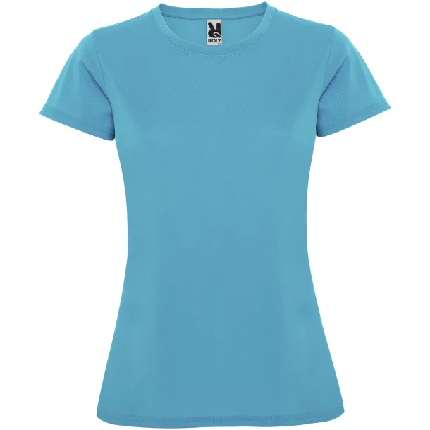Montecarlo short sleeve women's sports t-shirt - Roly Turquois