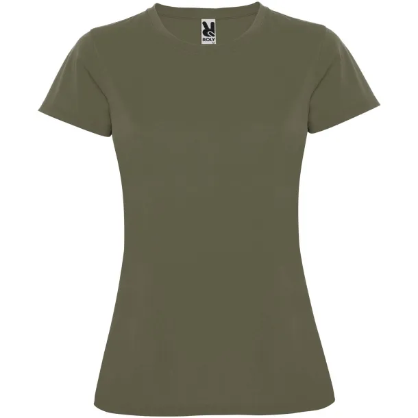 Montecarlo short sleeve women's sports t-shirt - Roly Militar Green