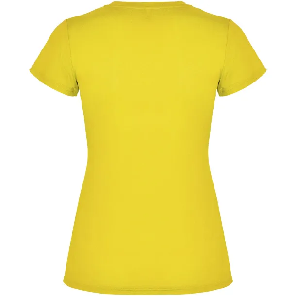Montecarlo short sleeve women's sports t-shirt - Roly Yellow