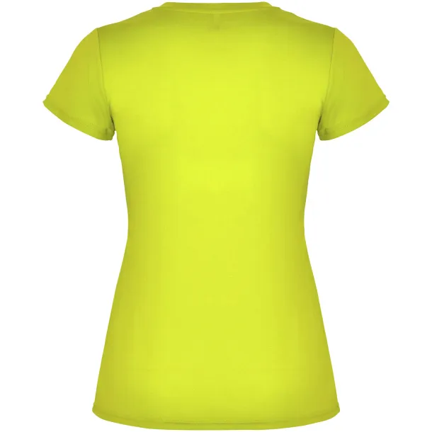 Montecarlo short sleeve women's sports t-shirt - Roly Fluor Yellow