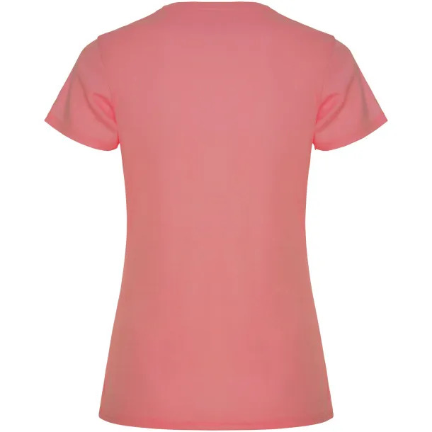 Montecarlo short sleeve women's sports t-shirt - Roly Fluor Coral