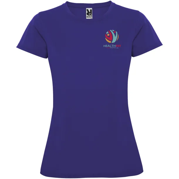 Montecarlo short sleeve women's sports t-shirt - Roly Mauve