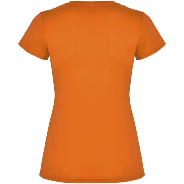 Montecarlo short sleeve women's sports t-shirt - Roly Fluor Orange