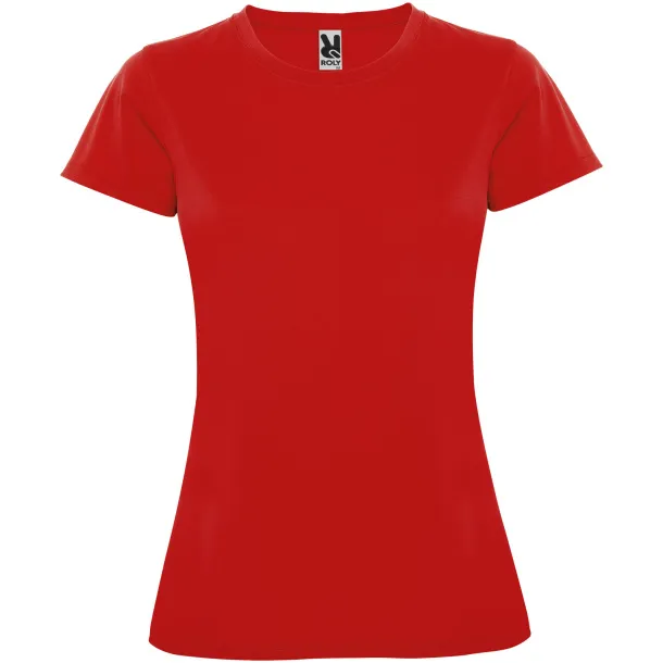 Montecarlo short sleeve women's sports t-shirt - Roly Red