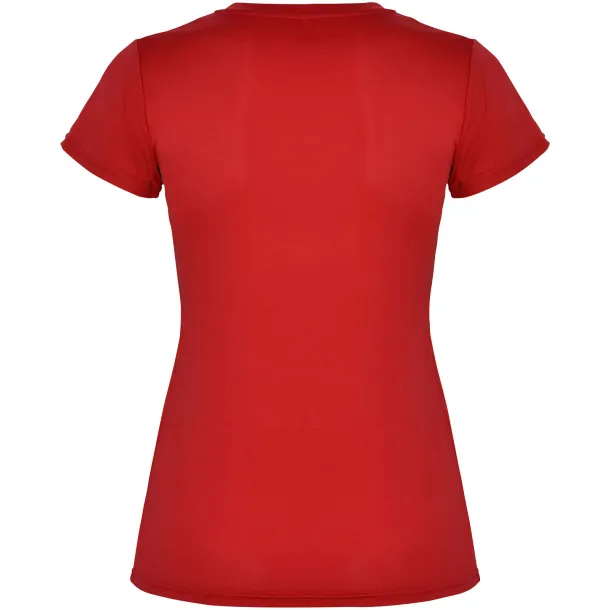 Montecarlo short sleeve women's sports t-shirt - Roly Red