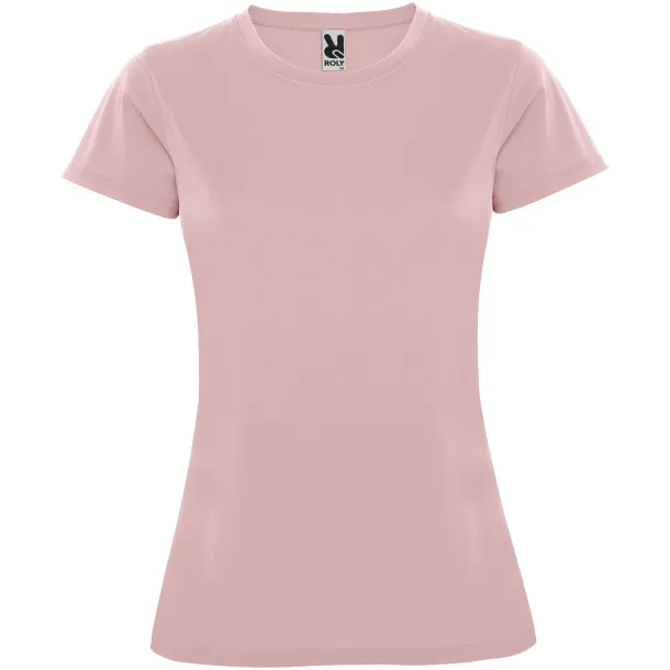 Montecarlo short sleeve women's sports t-shirt - Roly Light pink