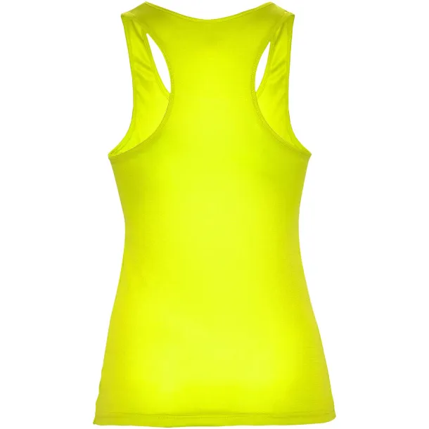 Shura ženska sportska majica bez rukava - Roly Fluor Yellow