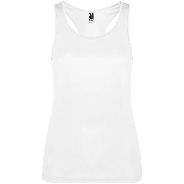 Shura women's sports vest - Roly White