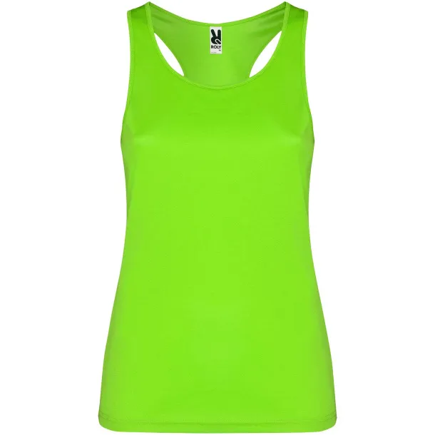 Shura women's sports vest - Roly Lime