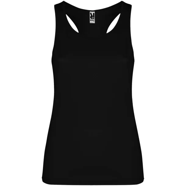 Shura ženska sportska majica bez rukava - Roly Solid black