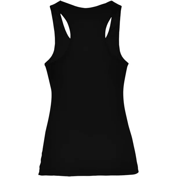 Shura ženska sportska majica bez rukava - Roly Solid black