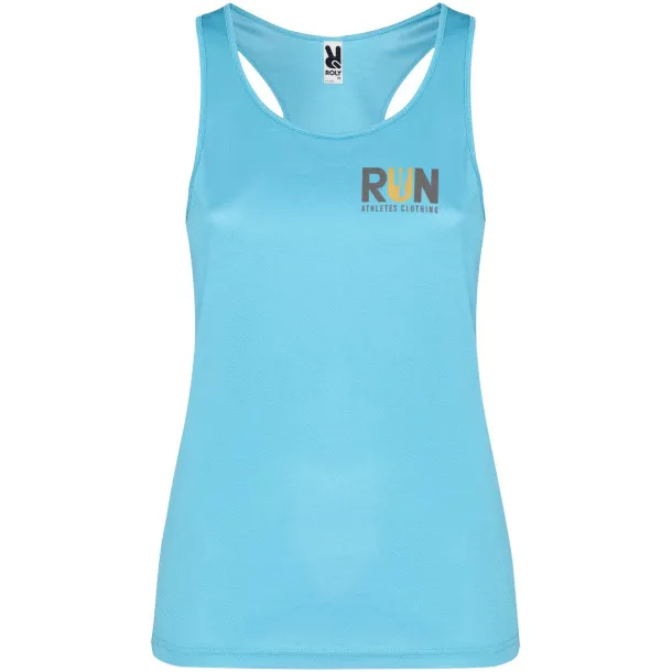 Shura women's sports vest - Roly Turquois