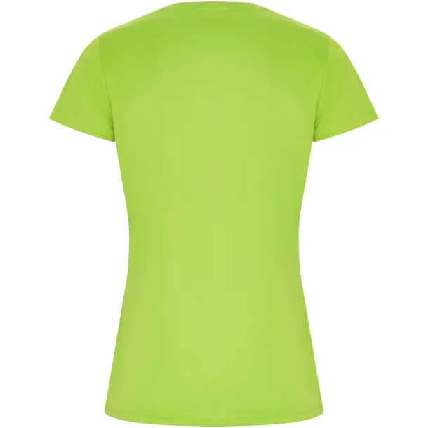 Imola short sleeve women's sports t-shirt - Roly Fluor Green