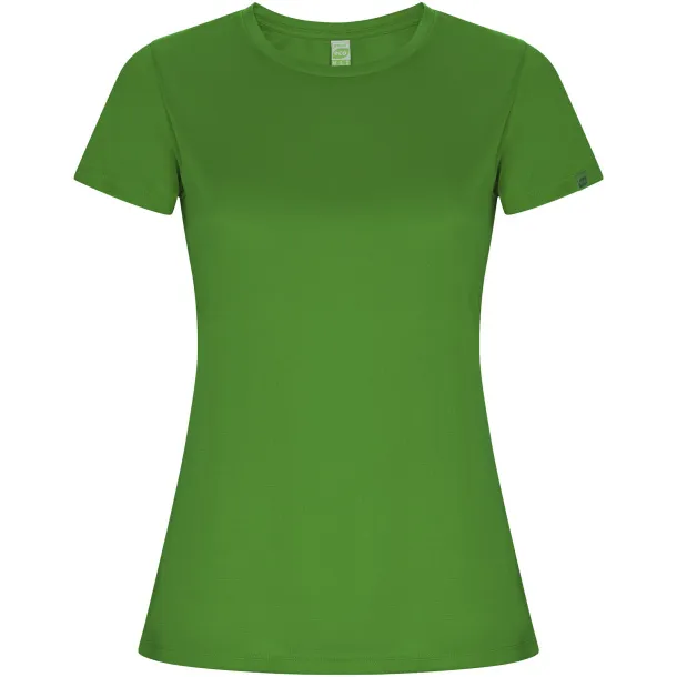 Imola short sleeve women's sports t-shirt - Roly Fern green