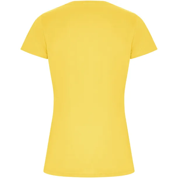 Imola short sleeve women's sports t-shirt - Roly Yellow