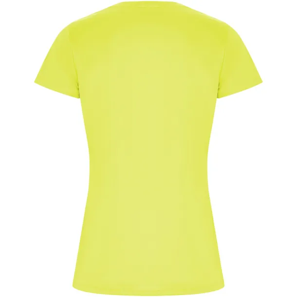 Imola short sleeve women's sports t-shirt - Roly Fluor Yellow