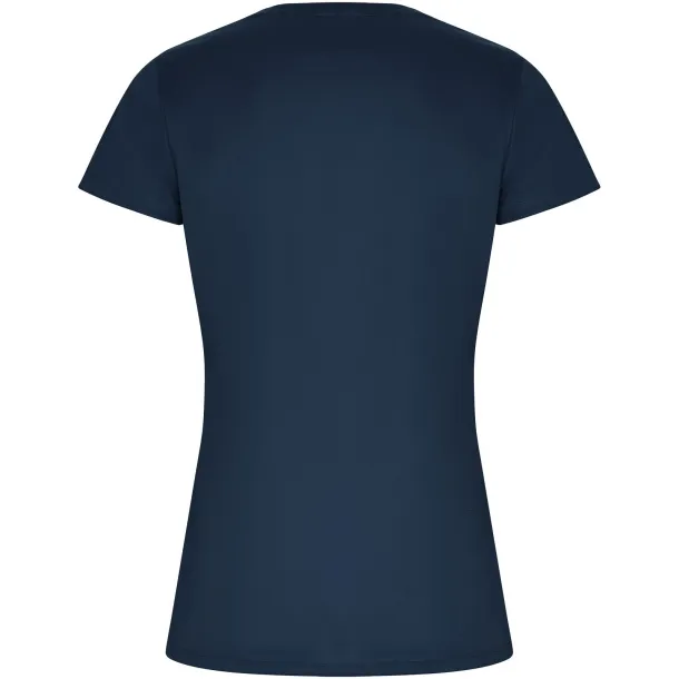 Imola short sleeve women's sports t-shirt - Roly Navy Blue