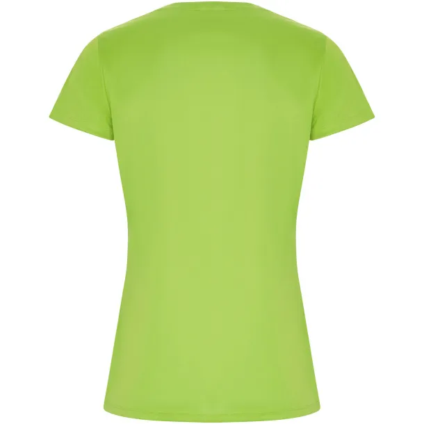 Imola short sleeve women's sports t-shirt - Roly Lime