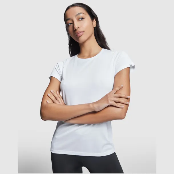 Imola short sleeve women's sports t-shirt - Roly Mauve