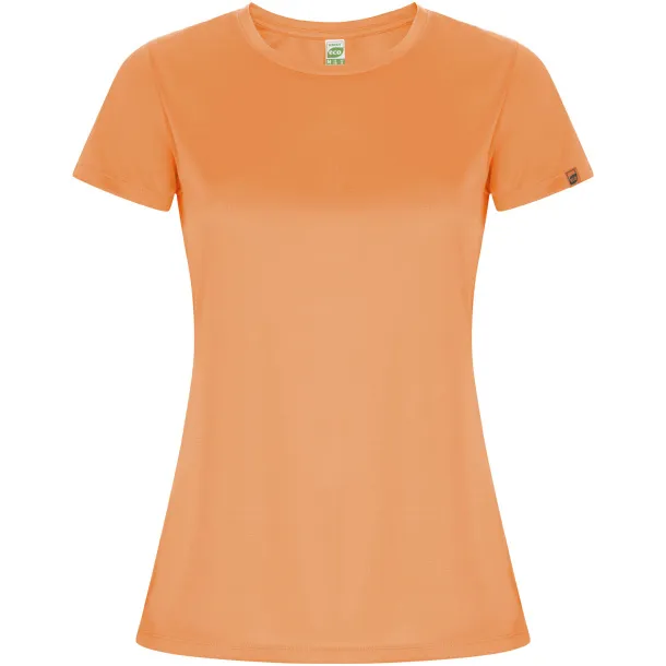 Imola short sleeve women's sports t-shirt - Roly Fluor Orange