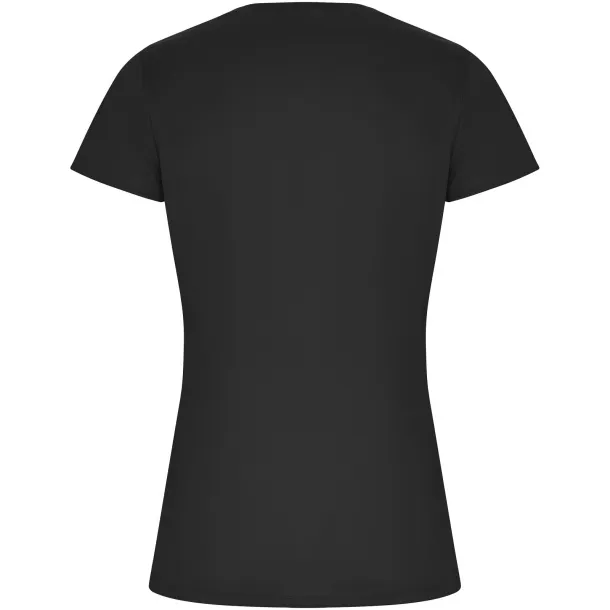 Imola short sleeve women's sports t-shirt - Roly Dark Lead