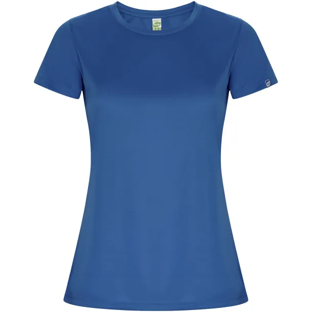 Imola short sleeve women's sports t-shirt - Roly Royal blue