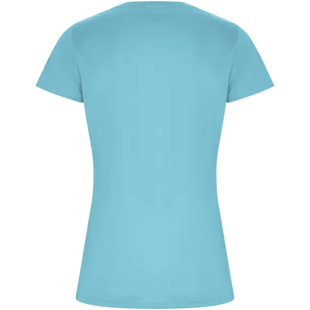 Imola short sleeve women's sports t-shirt - Roly Turquois