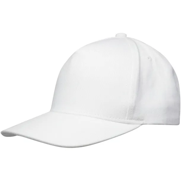 Onyx 5 panel Aware™ recycled cap - Elevate NXT White