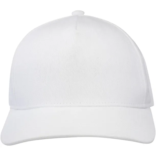 Onyx 5 panel Aware™ recycled cap - Elevate NXT White