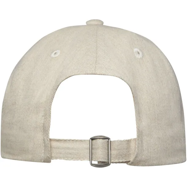 Onyx 5 panel Aware™ recycled cap - Elevate NXT Oatmeal