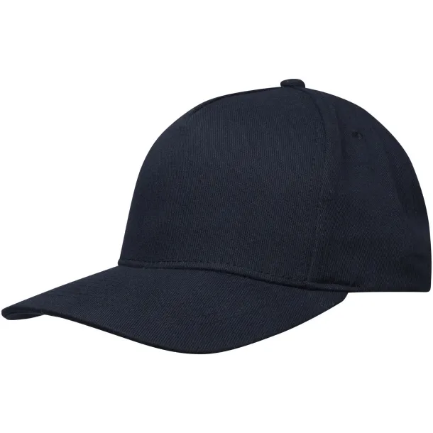 Onyx 5 panel Aware™ recycled cap - Elevate NXT Navy Blue